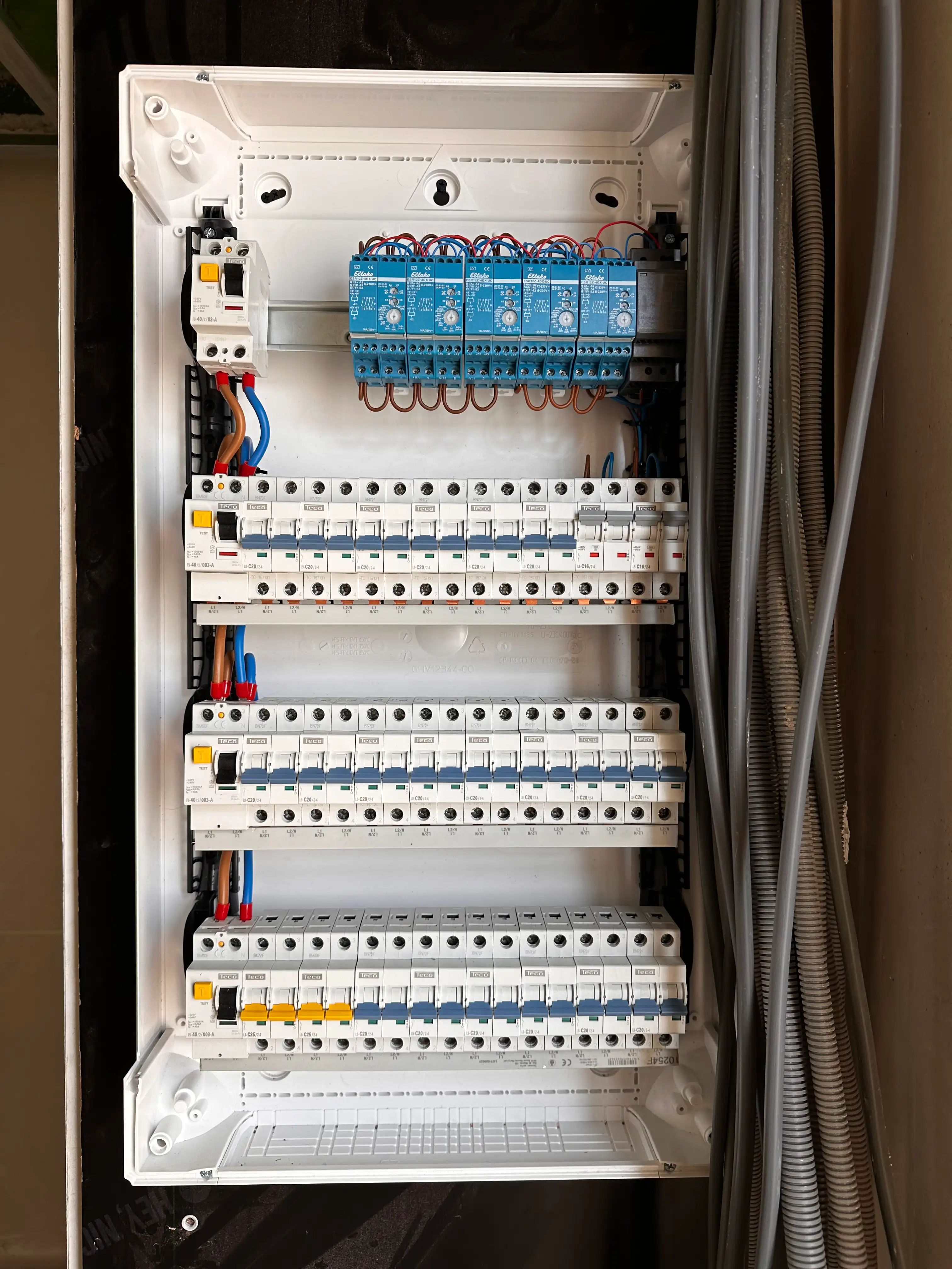 Elektriciteitswerken in renovatie